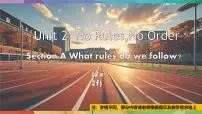 人教版（2024）七年级下册（2024）Unit 2 No Rules, No Order评课课件ppt