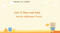 七年级下册（2024）Unit 5 Here and Now教课课件ppt