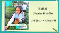 人教版（2024）七年级下册（2024）Unit 7 A Day to Remember优质课ppt课件