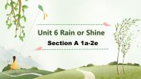 人教版（2024）七年级下册（2024）Unit 6 Rain or Shine完整版课件ppt