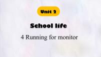 初中英语冀教版（2024）七年级下册（2024）Lesson 4 Running for monitor课文内容ppt课件
