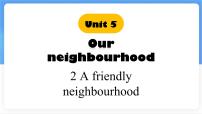 初中英语冀教版（2024）七年级下册（2024）Lesson 2 A friendly neighbourhood教案配套课件ppt