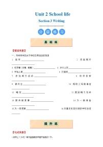 初中英语沪教牛津版（2024）七年级上册（2024）Writing精品综合训练题
