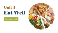 人教版（2024）七年级下册（2024）Unit 4 Eat Well评课ppt课件