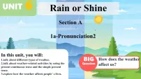 初中英语人教版（2024）七年级下册（2024）Unit 6 Rain or Shine背景图课件ppt