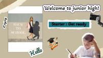 外研版（2024）七年级上册（2024）Starter Welcome to junior high优秀ppt课件