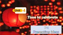 初中外研版（2024）Unit 4 Time to celebrate完美版ppt课件