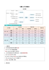 人教版2025年中考英语总复习专题03代词精讲专练(学生版+解析)