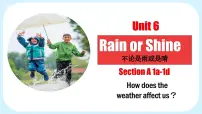 初中英语人教版（2024）七年级下册（2024）Unit 6 Rain or Shine优秀ppt课件