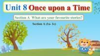 英语人教版（2024）Unit 8 Once upon a Time背景图课件ppt