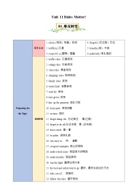 初中英语仁爱科普版（2024）七年级下册（2024）Unit 11 Rules Matter !精品学案设计