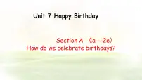 英语七年级上册（2024）Unit 6 A Day in the Life Section A多媒体教学ppt课件