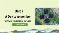 初中英语人教版（2024）七年级下册（2024）Unit 7 A Day to Remember优秀ppt课件