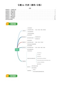 2025年中考英语专项复习讲义专题16 代词(清单+专练)(解析版)