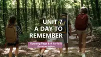 英语七年级下册（2024）Unit 7 A Day to Remember精品ppt课件