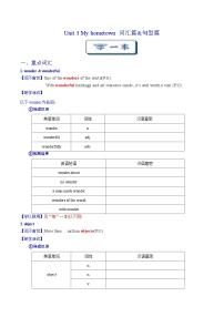 牛津译林版（2024）七年级下册（2024）Unit 3 My hometown优秀达标测试