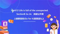 人教版（2024）九年级全册Unit 12 Life is full of the unexpected. Section B一等奖课件ppt