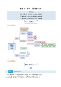 专题01 名词、冠词-【暑假自学课】2025年新九年级英语暑假提升精品讲义（牛津译林版）