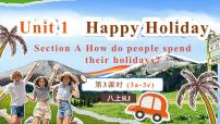 八年级上册（2024）Unit 1 Happy HolidaySection AGrammar Focus教课内容课件ppt