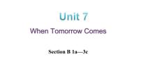 初中英语人教版（2024）八年级上册（2024）3a-3c备课ppt课件