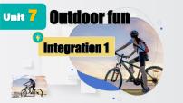 初中英语牛津译林版（2024）七年级下册（2024）Unit 7 Outdoor fun获奖ppt课件