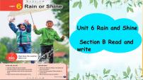 初中英语人教版（2024）七年级下册（2024）Unit 6 Rain or Shine多媒体教学课件ppt
