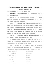2025年春九年级英语下册  期末综合测试卷（人教宁夏版）