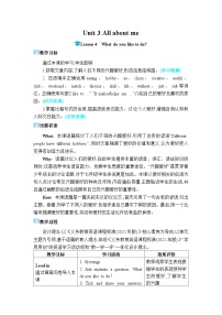 初中英语冀教版（2024）七年级上册（2024）Unit 3 All about meLesson 4 What do you like to do?获奖教案设计