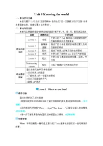 初中英语冀教版（2024）七年级上册（2024）Lesson 1 Where are you from?优秀教案及反思