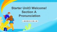 初中英语人教版（2024）七年级上册（2024）Unit 3 Welcome! Section A精品ppt课件