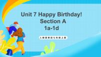 初中英语人教版（2024）七年级上册（2024）Unit 7 Happy Birthdays Section A优质ppt课件