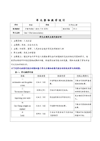 初中Module 1 GeniusesUnit 1 Wise men in history优质教案