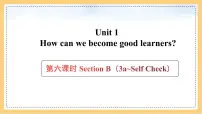 初中英语人教版（2024）九年级全册Unit 1 How can we become good learners. Section B课堂教学ppt课件