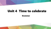 英语七年级上册（2024）Unit 4 Time to celebrate课文ppt课件
