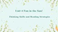 仁爱科普版（2024）七年级上册（2024）Unit 4 Fun in the Sun !优秀ppt课件