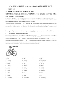 【英语】广东省佛山市南海区2024-2025学年七年级下学期期末试题(解析版)