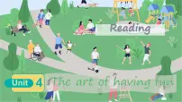 外研版（2024）Unit 4 The art of having funStarting out图片课件ppt