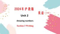 沪教牛津版（2024）八年级上册（2024）Unit 2 Amazing numbersSection 3 Expressing and communicating ideasWriting教学演示p