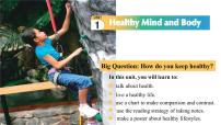 仁爱科普版（2024）八年级上册（2024）Unit 1 Healthy Mind and BodyDeveloping the TopicReading for Writing课文ppt课件