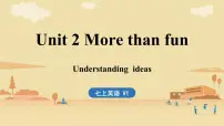 英语七年级上册（2024）Unit 2 More than fun课前预习ppt课件