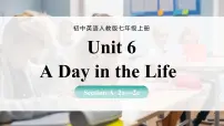 初中英语人教版（2024）七年级上册（2024）Unit 6 A Day in the Life Section A完美版课件ppt