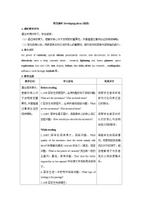 英语外研版（2024）Developing ideas第四课时教案
