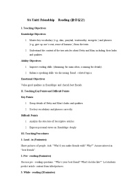 英语Reading优质课教案