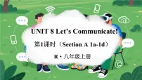 初中英语人教版（2024）八年级上册（2024）Section A图片ppt课件