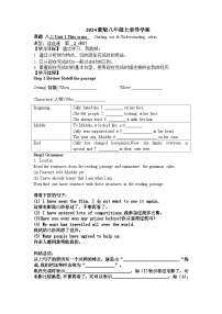 初中Understanding ideas第二课时学案