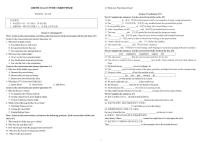 北京市海淀实验中学2024-2025学年八年级上学期英语期中考试A卷
