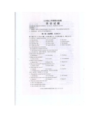 山东省泰安市新泰市2024-2025学年九年级上学期1月期末考试英语试题