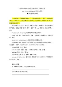 外研版（2024）八年级上册（2024）Understanding ideas巩固练习