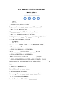 外研版（2024）八年级上册（2024）Presenting ideas精品精练