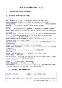 初中英语人教版（2024）八年级上册Unit 1 Where did you go on vacation? Section B巩固练习